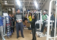 Aula Prática da turma de Educação Física em Academias
