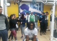 Aula Prática da turma de Educação Física em Academias