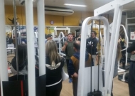 Aula Prática da turma de Educação Física em Academias