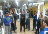 Aula Prática da turma de Educação Física em Academias