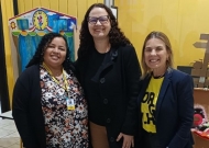 ENADE 2025 - POLO GUAÍBA recebendo a visita das Coordenadoras Uniasselvi