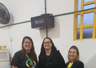 ENADE 2025 - POLO GUAÍBA recebendo a visita das Coordenadoras Uniasselvi