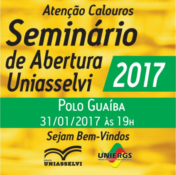 Seminário de Abertura 2017