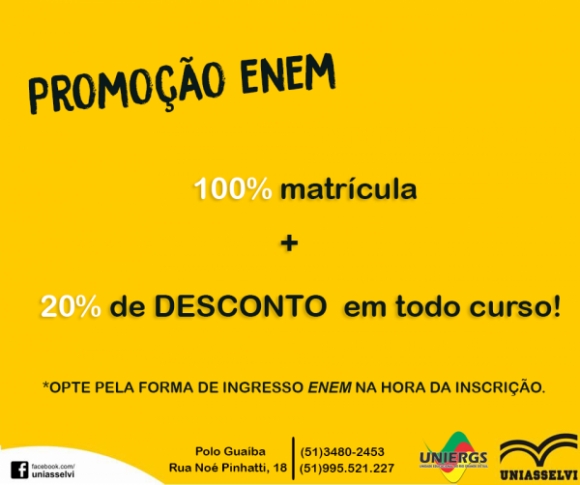 CAMPANHA PROMOCIONAL ENEM